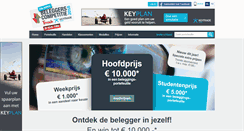 Desktop Screenshot of beleggerscompetitie.knack.be